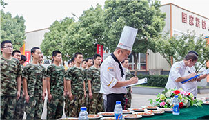 退伍军人学厨师